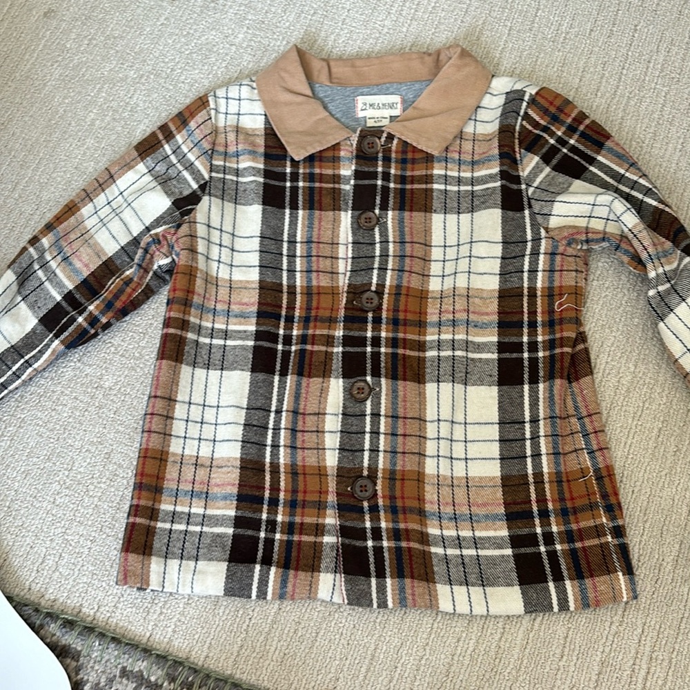 Me and henry boys shirt/jacket size 4/5